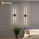 Ljojo LED Wall Lamp: Modern Indoor Lighting for Living Room, Bedroom, TV Background
