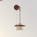 Ljojo Luxury Travertine Stone LED Wall Light Fixture for Indoor Bedroom