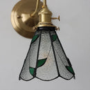 Ljojo Luxe Tiffany Living Room American Retro All Copper Wall Light