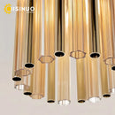 Ljojo Luxury Glass Pendant Light Chandelier for Home/Commercial Decor