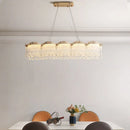 Ljojo Luxury Crystal Chandelier, French Dining Table Set, European Lamps