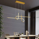 Ljojo Minimalist Nordic LED Pendant Light for Dining Room - Stylish Modern Chandelier
