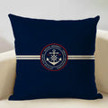 Ljojo Marine Cotton Fish Cushion Cover 45x45CM Square Home Decor Pillow Case