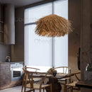 Ljojo Rattan Pendant Lamp Boho Chandelier Home Decor Fixture