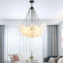Bubble Led Chandelier Modern Gold Balls Glass Pendant Light for Dining Room by Ljojo