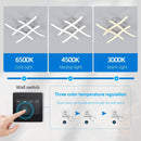 Ljojo 24W LED Modern Ceiling Chandelier for Stylish Living Room Lighting