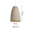 Ljojo LED Pendant Lamp: Modern Wabi-sabi Style Chandelier for Kitchen, Living Room, Restaurant