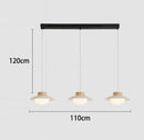 Ljojo LED Staircase Chandeliers - Modern Home Decor Pendant Light for Living Room