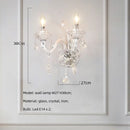 French Crystal Chandelier: Elegant Glass Pendant Lights for Living Room by Ljojo