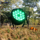Ljojo™ LED Par Light 18x18W RGBWA+UV DMX Strobe Dimming Effect for Dj Disco Bar