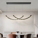 Ljojo LED Crystal Chandelier Ceiling Lamp for Living Room Lighting