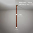Ljojo Marble Designer Belt Pendant Light: Dimmable Luxury Chandelier