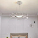 Modern LED Acrylic Flower Pendant Lights | Creative Warm Room Decor by Ljojo