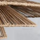 Vintage Wabi Sabi Handmade Rattan Chandelier by Ljojo