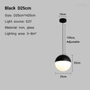 Modern LED Pendant Lights Luxury Glass Stone Lamps for Living Room Home Decoration Chandeliers by Ljojo.