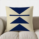 Geometric Pattern Throw Pillow by Ljojo - Ideal for Sofa, Bedroom, or Car