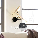 Ljojo Magpie Bird Wall Light - 360° Rotatable Touch Switch LED Wall Sconce
