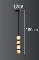 Ljojo LED Staircase Chandeliers for Living Room Pendant Light Lamps