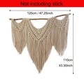 Ljojo™ Boho Macrame Wall Hanging Tapestry - Hand-Woven Bohemian Home Decor