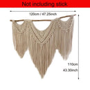 Ljojo™ Boho Macrame Wall Hanging Tapestry - Hand-Woven Bohemian Home Decor