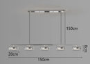 Ljojo LED Pendant Light Chandeliers for Living and Dining Room Lighting