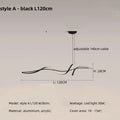 Aluminium Modern Dining Room Led Pendant Light by Ljojo - Stylish Indoor Lighting Fixture
