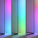Ljojo LED Floor Lamp RGB Remote Control Stand Light - 100/150cm