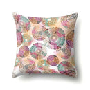Abstract Geometric Bohemian Pillowcase in Colorful Exotic Style by Ljojo