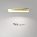 LED Ceiling Lamp Retro Red Edge Round for Bedroom Living Room Kitchen by Ljojo