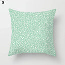 Ljojo Mint Green Blue Geometric Cushion Cover Modern Home Decor