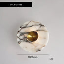 Ljojo Marble Chrome Wall Lamp - Luxury LED Lighting Fixture