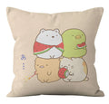 Ljojo Mini Embrace Pillowcase Household Suit 45*45cm Sofa Cushion Covers