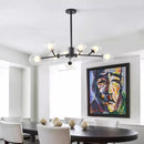 Ljojo LED Pendant Light Chandeliers for Staircase & Living Room, Modern Indoor Hanging Lamps