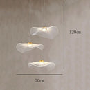 Ljojo LED Chandelier Pendant Lights for Modern Bedroom and Dining Room