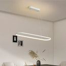 Ljojo Minimalism Line LED Pendant Light for Living Room, Dining Room, Bedroom
