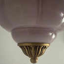 French Retro Pendant Glass Chandelier LED Artistic Lighting Fixture for Bedroom by Ljojo
