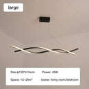 Modern LED Chandelier Hanging Light | Minimalist Home Decor Pendant Lamps by Ljojo