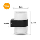 Ljojo LED Wall Light: Waterproof Outdoor Garden Lamp for Home, Christmas, Courtyard