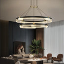 Ljojo Minimalist Ceiling Ring Chandelier Pendant Light for Dining & Living Room