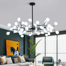 Ljojo LED Firefly Chandelier: Modern Nordic Ceiling Lights for Luxury Home Decor