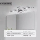 LED Wall Lamp Mirror Decor Lighting 60/80/100cm Long Strip Light Ljojo