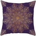 Ljojo Mandala Print Square Pillowcase - Home Decor Cushion Cover
