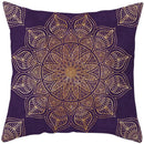 Ljojo Mandala Print Square Pillowcase - Home Decor Cushion Cover