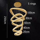 Ljojo Luxury Crystal Chandelier for Living Room - Modern Statement Pendant Light Fixture
