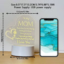 Carving Night Lights for Mom - Unique Heartfelt Gift for Mother's Day by Ljojo