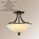Rural Style American Retro Pendant Light Chandelier LED Fixture for Bedroom Living Room - Ljojo