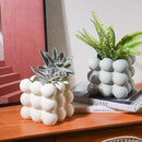 Ljojo™ Ceramic Succulent Plant Vase for Indoor Plants and Flowers