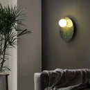 Ljojo Luxury Glass Sconce Wall Lamp | Marble Decoration for Bedroom Living Room