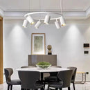 Ljojo Round Chandelier Hanging Lights for Living Room Kitchen Bedroom - Modern Stylish Pendant Suspension
