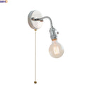 Ljojo LED Wall Lamp Nordic Bathroom Stair Light Iron Base Modern Design